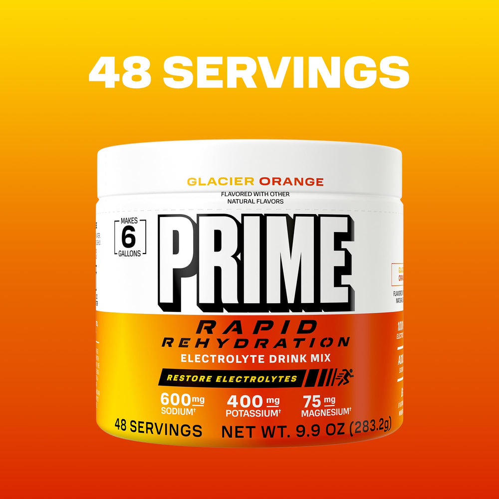 Close-up of electrolytes and B vitamins in PRIME mix