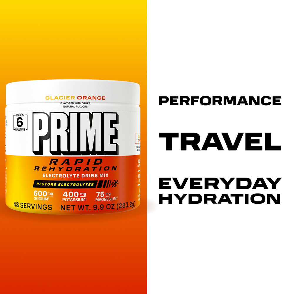 Travel-friendly PRIME tub in a gym bag for easy hydration