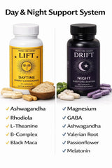 Prime Vibe Goods Drift bottle front highlighting nighttime relaxation and stress relief