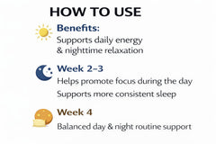 Prime Vibe Goods magnesium and gaba tablets closeup for mood support