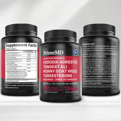 PrimeMD bottle front view featuring 1342mg per serving claim.