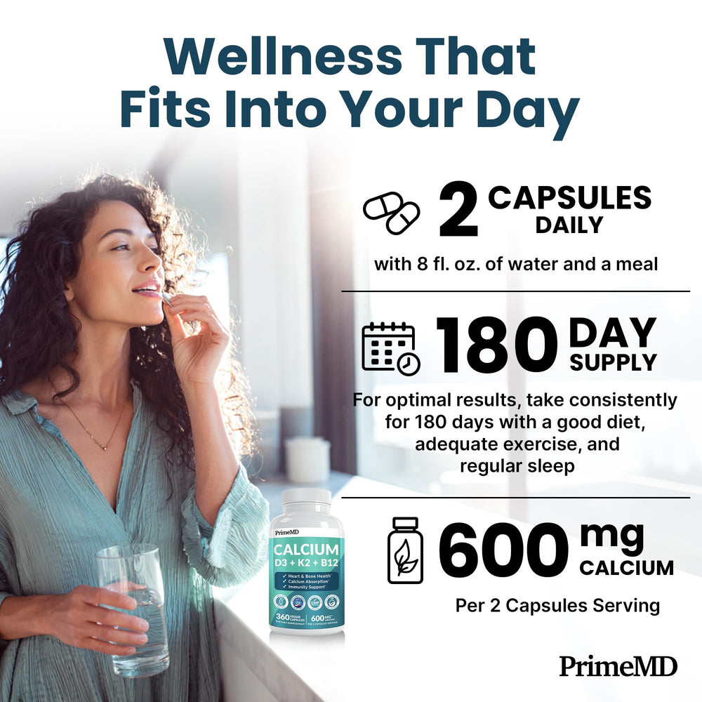 PrimeMD daily-use routine image hints at simple integration into meals.