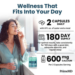 PrimeMD daily-use routine image hints at simple integration into meals.