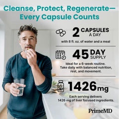 PrimeMD dandelion root display, may assist in holistic liver cleansing routines.