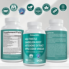 PrimeMD 29-herb blend image, showcases comprehensive herbal liver care.