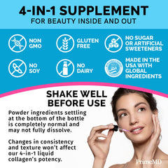PrimeMD Raspberry flavored liquid drops close-up for easy use.