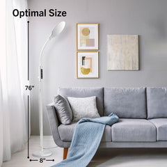 PRIMETEK Light Lamp is portable and easy to move between rooms