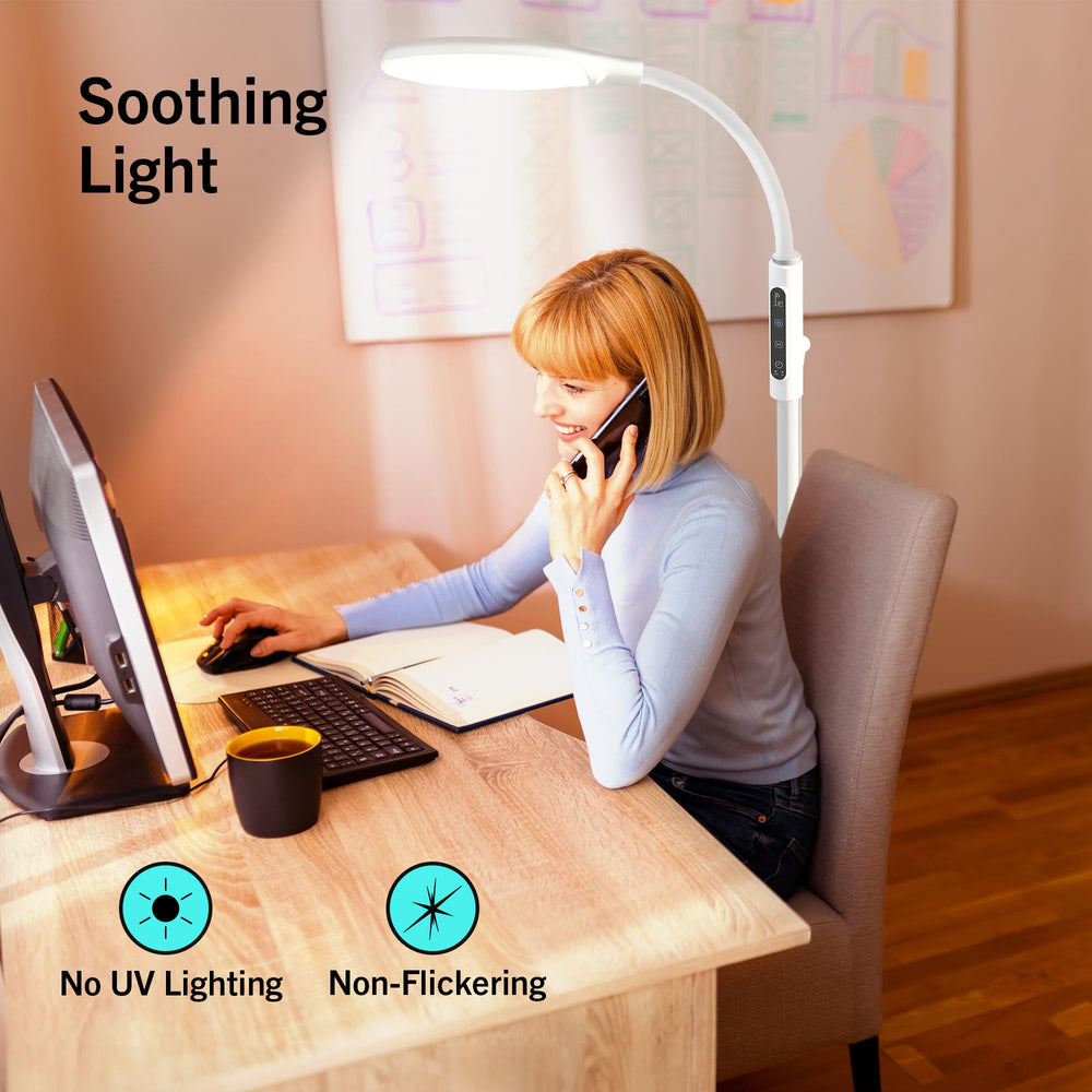 PRIMETEK Light Lamp provides ten brightness levels for precision