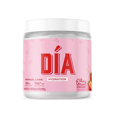 Primeval Labs DIA hydration bottle with fresa flavor supports refreshing hydration on the go.