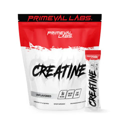 Primeval Labs Clean Creatine Monohydrate in Latin Aqua Fresca powder for clean training.