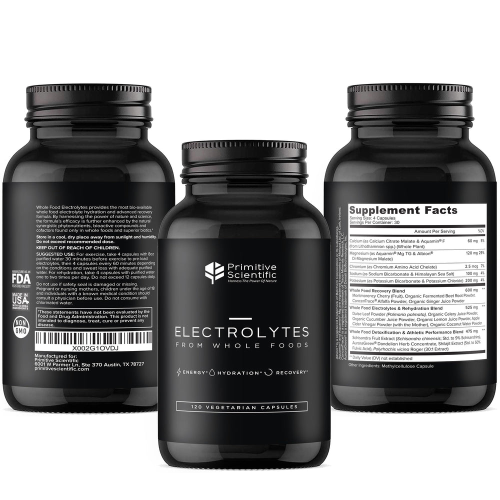 Primitive Scientific testing-eurofins confirms purity and safety standards in every batch.