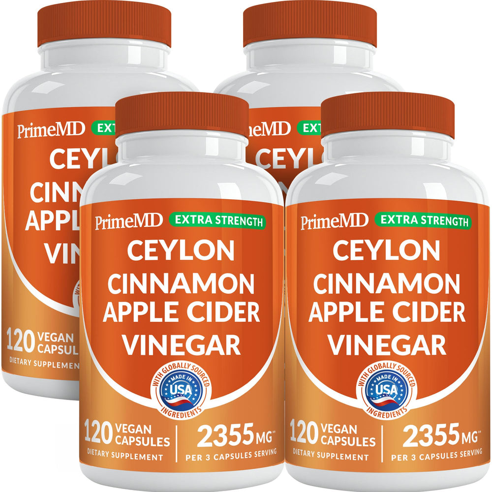 PrimeMD ceylon cinnamon powder bottle for daily energy support
