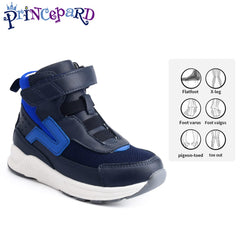 Princepard arch and ankle support features for growing feet during activity