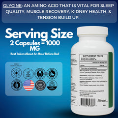 After-workout bottle on nightstand suggesting daily recovery