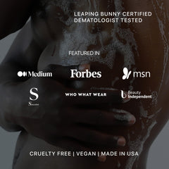 Privates intimate wash ingredients closeup highlights clean, natural components.