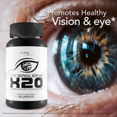 Pro EagleEye x20 capsules close-up highlighting soft gel form.