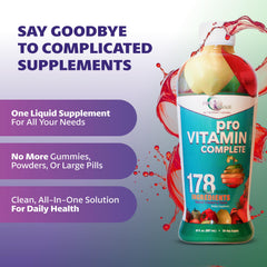 Pro Vitamin Complete proprietary multi-fiber blend scoop for daily fiber