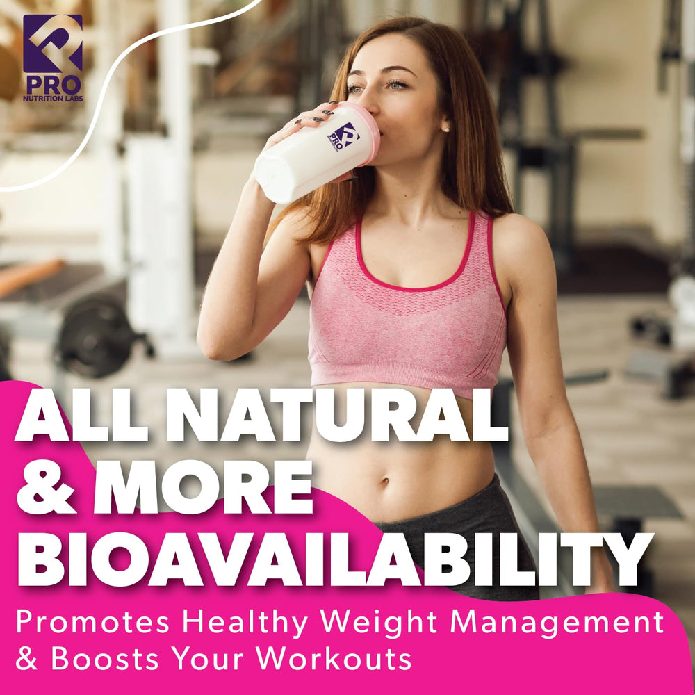 PRO NUTRITION LABS grass-fed emblem signals quality and clean nutrition.