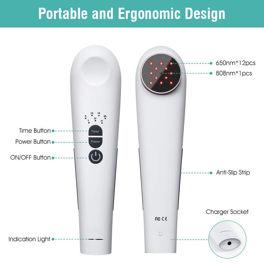 PROALLER device used on a dog's paw for gentle pet care