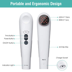 PROALLER device used on a dog's paw for gentle pet care