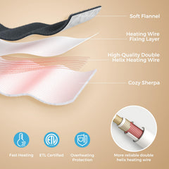 PROALLER foot warmer pocket design illustrating warmth retention