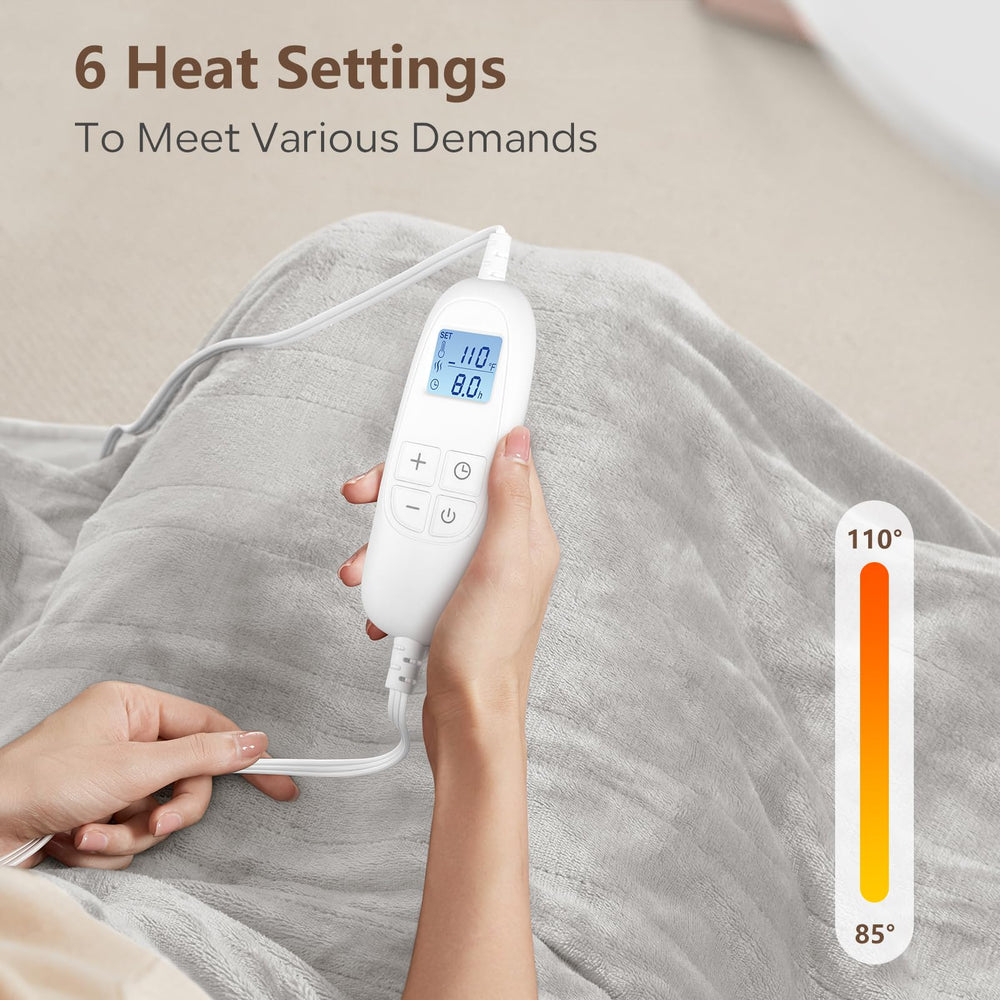 PROALLER six-level heating control for customizable warmth.