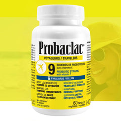 Probaclac gluten-free label signals a clean, travel-friendly formulation