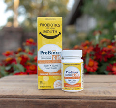 Probiora Kids gluten-free soy-free vegetarian-friendly formula on label.