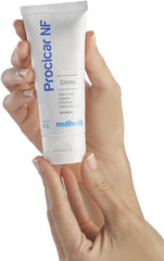 Procicar NF Scar Cream UV protection scene suggests defense against environmental stress.
