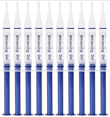 ProDental teeth whitening syringe showing precise at-home application for a brighter smile