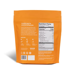 ProDough Orange Cream whey scoop ready for quick, convenient shakes.