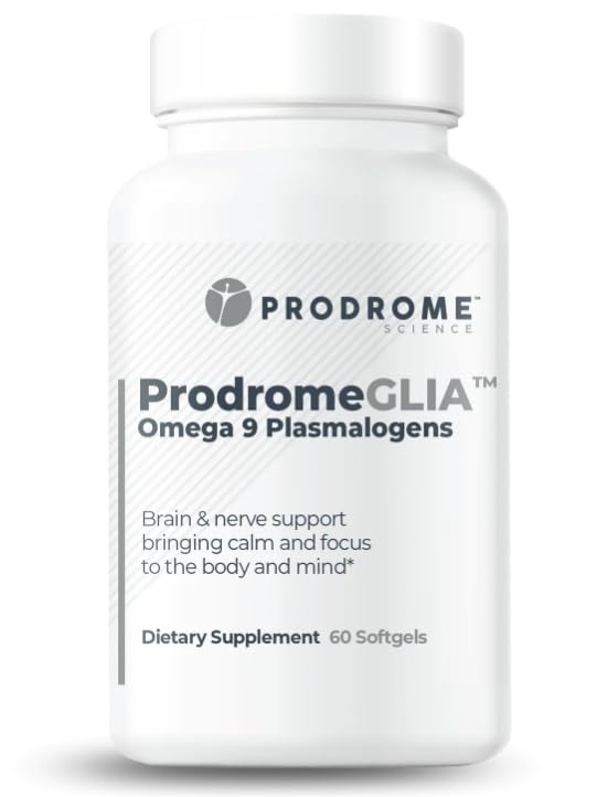 ProdromeGlia bottle of softgels offers convenient daily brain support.