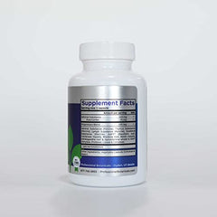 Professional Botanicals Adrenal 100 Cortex bottle beside glass suggests daily easy use