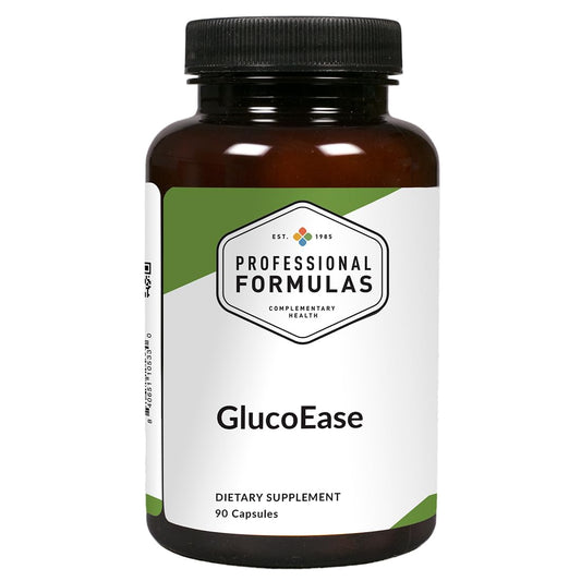 Professional Formulas GlucoseEase bottle pouring capsules for on-the-go energy support