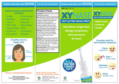 Profounda Xynase bottles angled for easy reach during busy mornings.