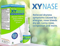 Profounda Xynase spray drops close-up highlight Xylitol moisturizing benefits.