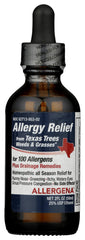 PROGENA Allergena Texas Trees bottle front for easy, on-the-go use.