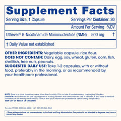 ProHealth NMN Pro 500 plant-based capsules designed for easy swallowing.