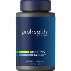 ProHealth NMNR Pro Synergy bottle front view for daily capsules and routine