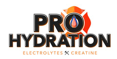 ProHydration label highlights 5 g creatine per serving.