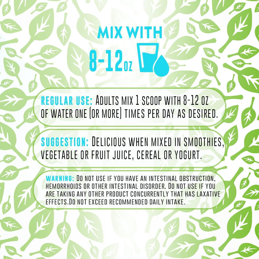 Project AD Fiber+ mango smoothie ready, highlighting convenient fiber supplementation.