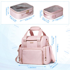 Prokva durable nylon construction with reinforced stitching withstands travel.