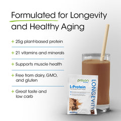 Prolon Longevity Protein Berry bottle displayed, ready for daily protein consumption and longevity-focused routine.