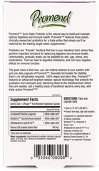 Three-pack PROMEND bottles shown for a consistent monthly probiotic routine