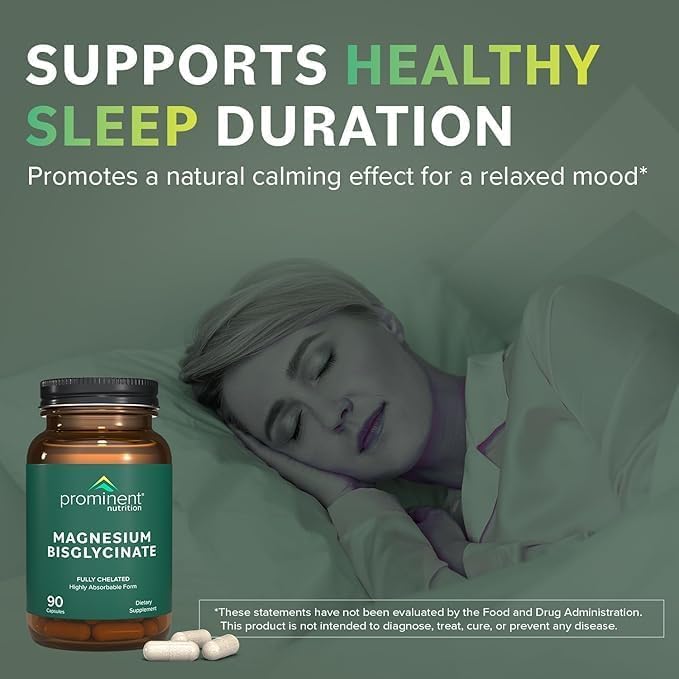 Prominent Nutrition magnesium bisglycinate capsules pour demonstrates easy dosing and absorption