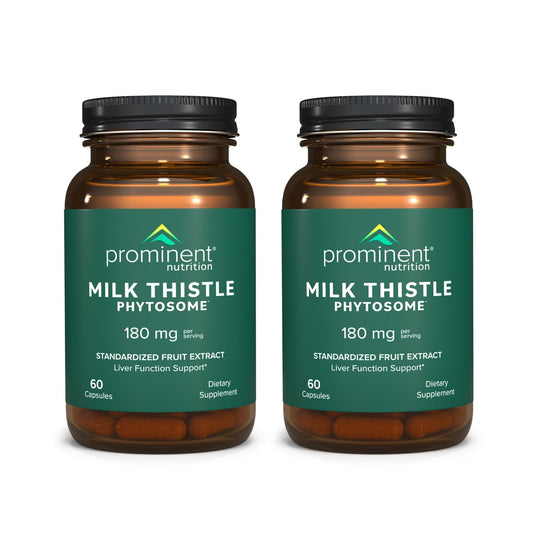 Prominent Nutrition Milk Thistle Phytosome bottle — liver support.