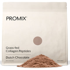 Promix Nutrition collagen peptides chocolate powder jar for daily skin and joints use