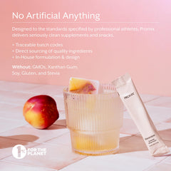 ProMix Nutrition electrolyte ingredients panel with Himalayan pink salt and minerals.
