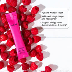 Himalayan pink salt and minerals in ProMix hydration formula for mineral balance.