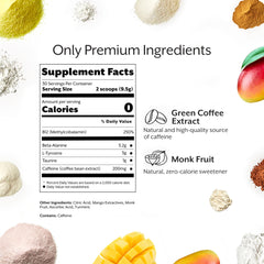 Promix Pre-Workout scoop showing serving size for endurance